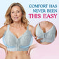 💥Omezená nabídka, kupte jednu a získejte jednu zdarma 💥Dámská podprsenka Comfort Front Opening Lace Support Bra