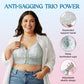 💥Omezená nabídka, kupte jednu a získejte jednu zdarma 💥Dámská podprsenka Comfort Front Opening Lace Support Bra